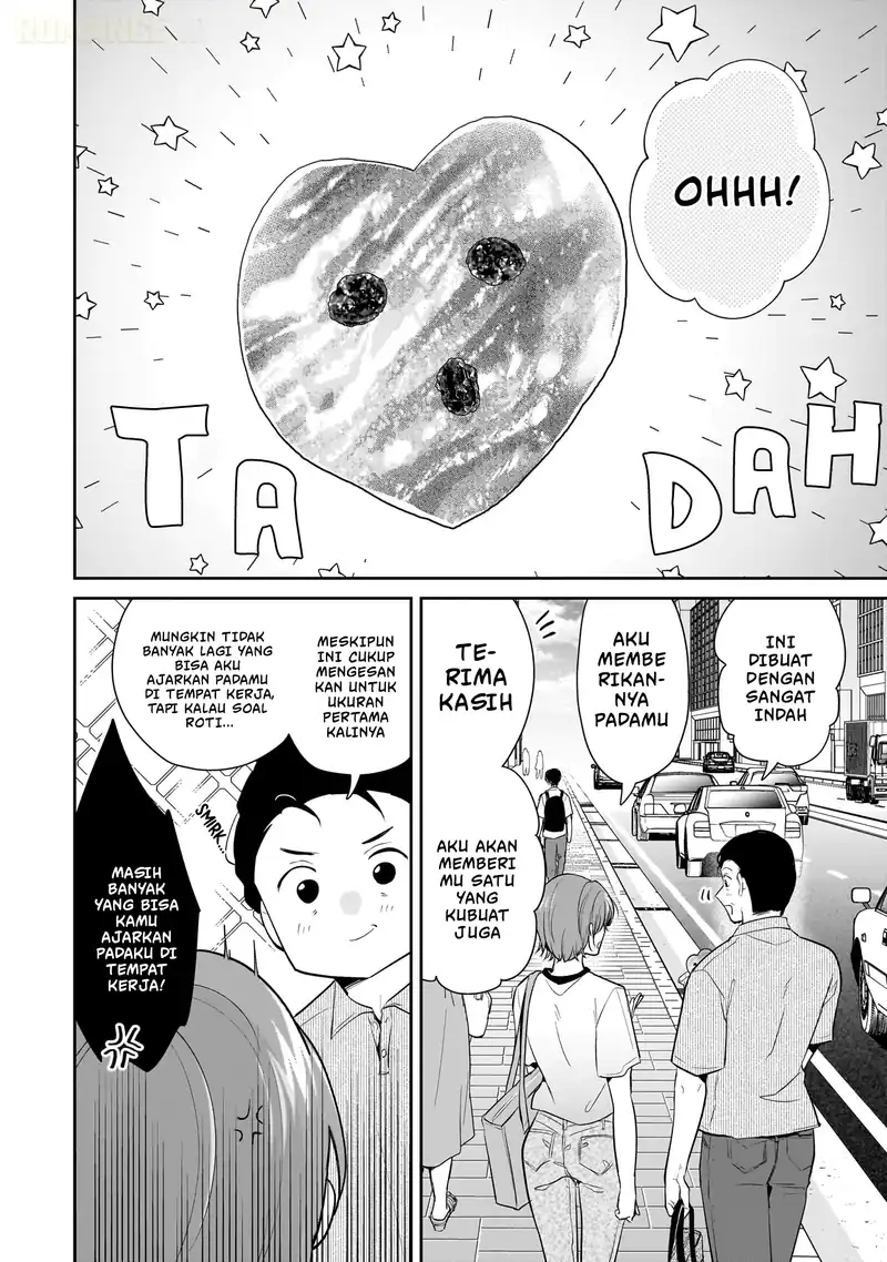 Misato-san wa Amasugi Joushi ni Chotto Kibishii chapter 11 halaman 17