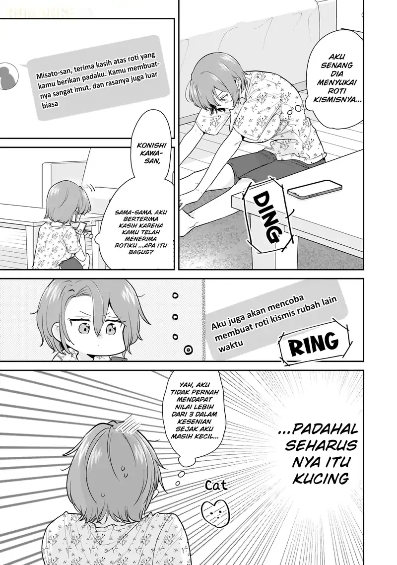Misato-san wa Amasugi Joushi ni Chotto Kibishii chapter 11 halaman 20