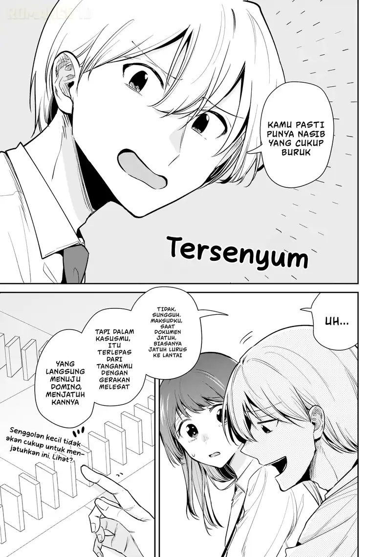 Misato-san wa Amasugi Joushi ni Chotto Kibishii chapter 12 halaman 14