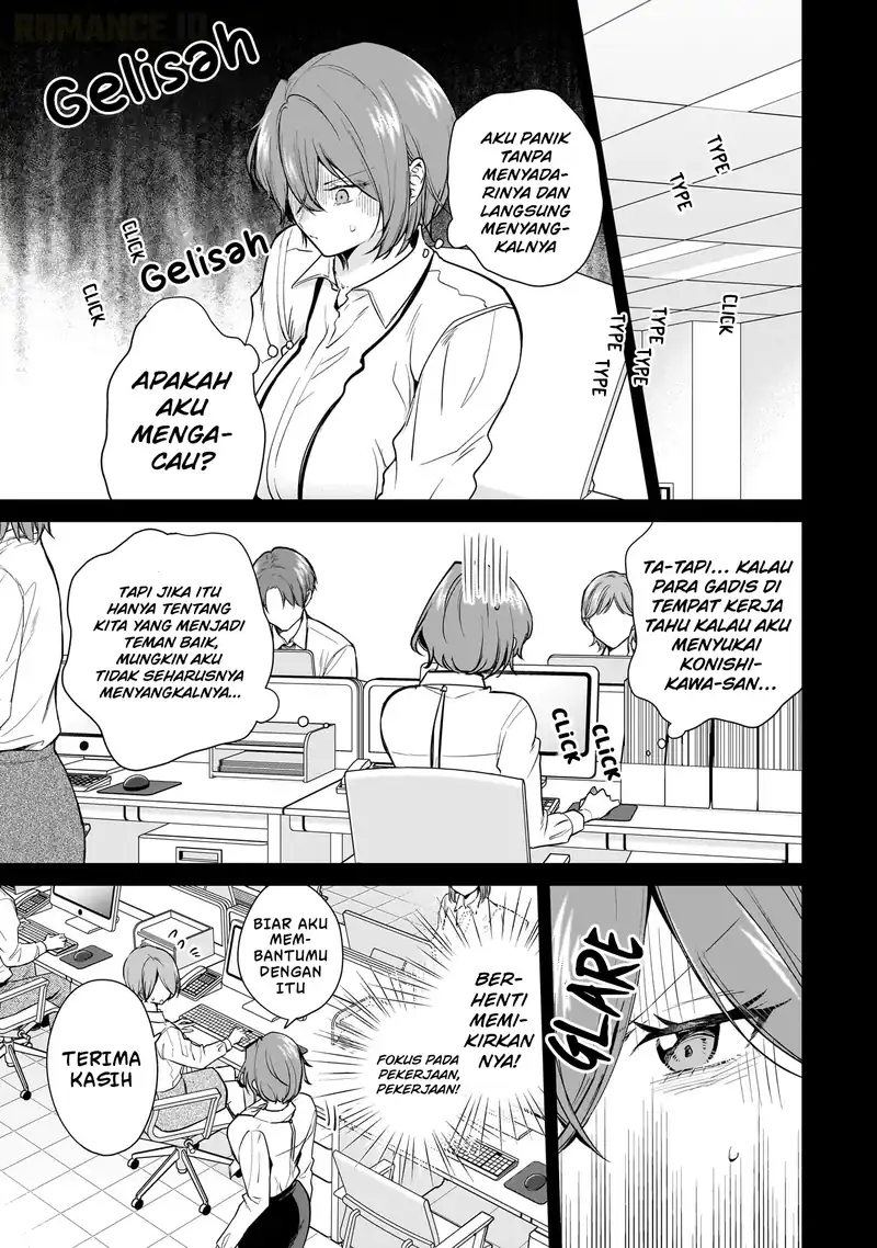 Misato-san wa Amasugi Joushi ni Chotto Kibishii chapter 14 halaman 10