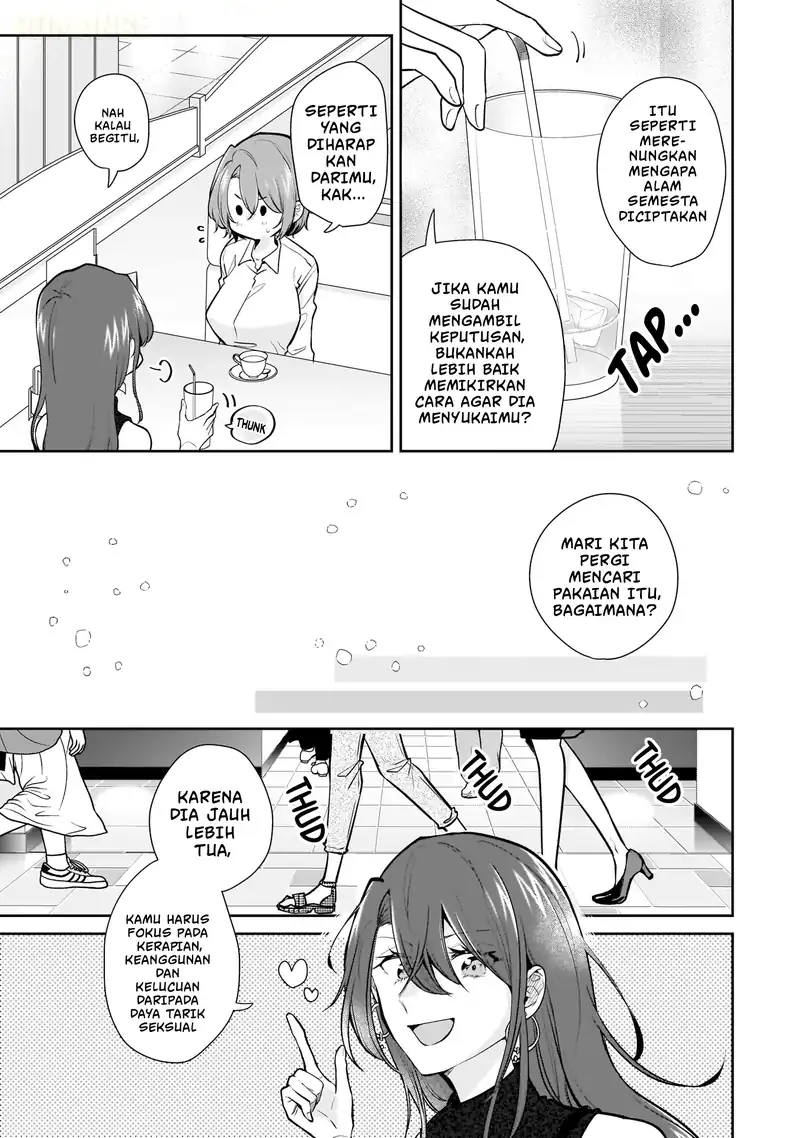Misato-san wa Amasugi Joushi ni Chotto Kibishii chapter 15 halaman 12