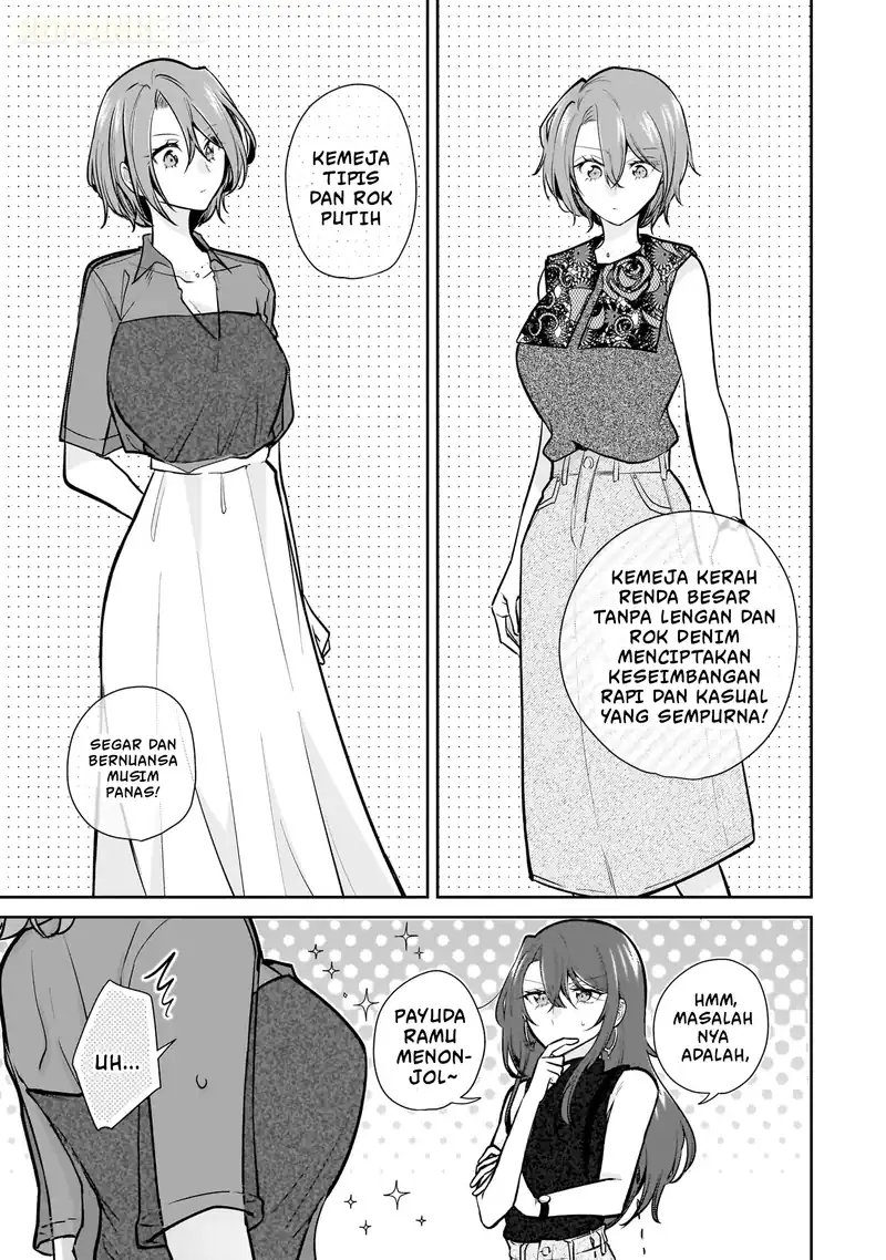 Misato-san wa Amasugi Joushi ni Chotto Kibishii chapter 15 halaman 14