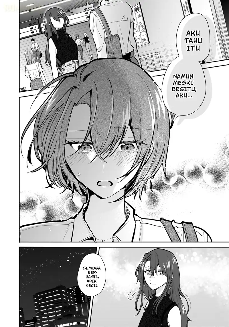Misato-san wa Amasugi Joushi ni Chotto Kibishii chapter 15 halaman 19
