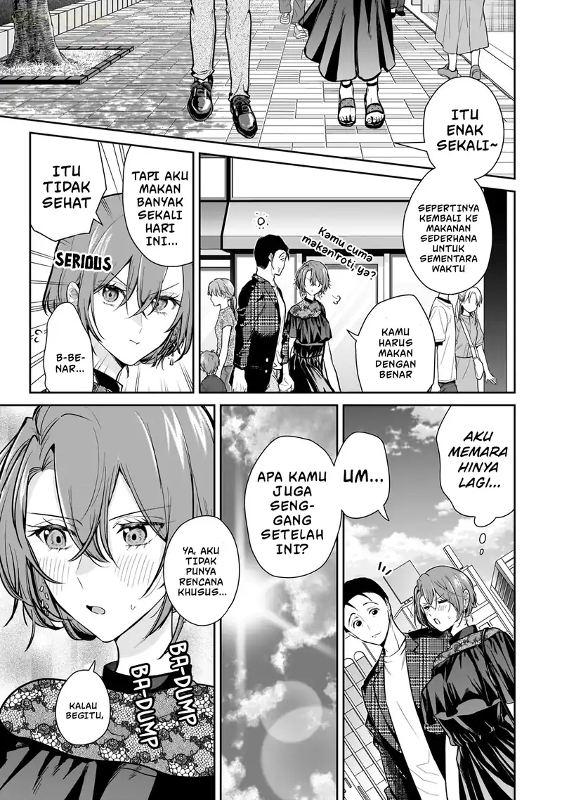 Misato-san wa Amasugi Joushi ni Chotto Kibishii chapter 16 halaman 10