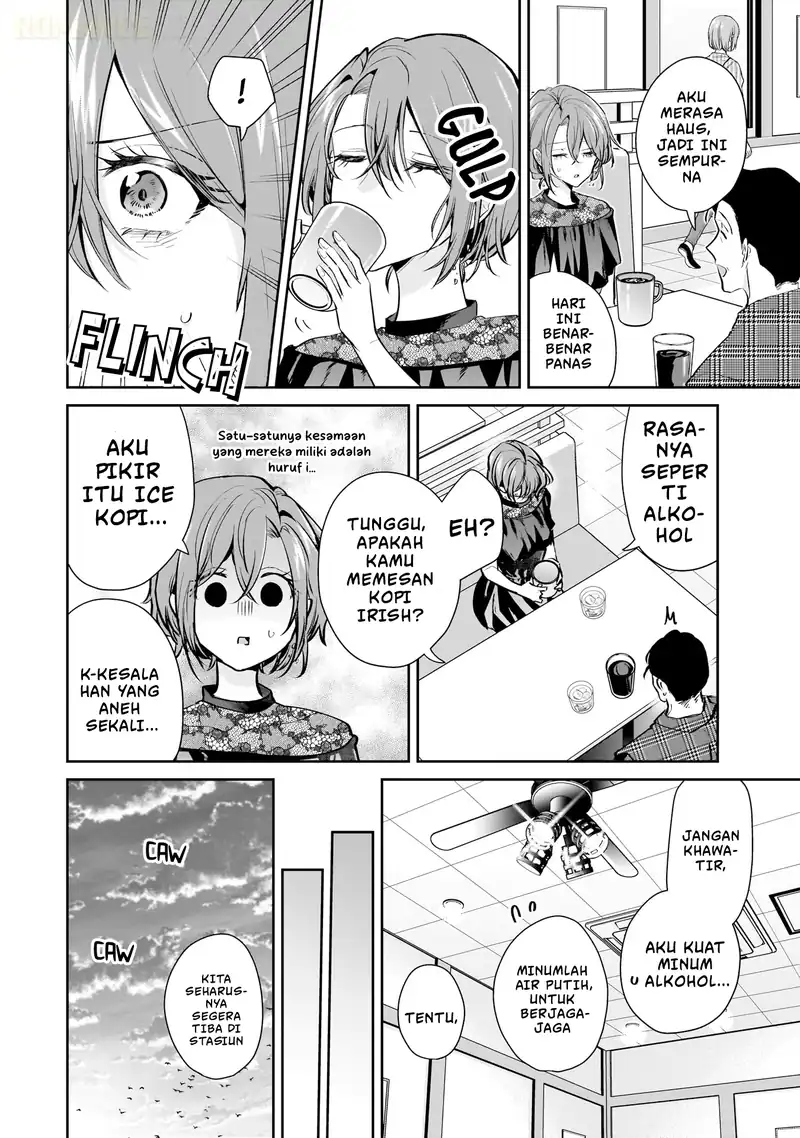 Misato-san wa Amasugi Joushi ni Chotto Kibishii chapter 16 halaman 15