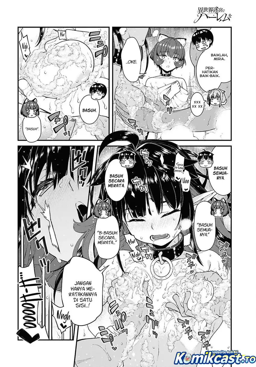 Isekai Meikyuu de Harem wo chapter 107 halaman 12