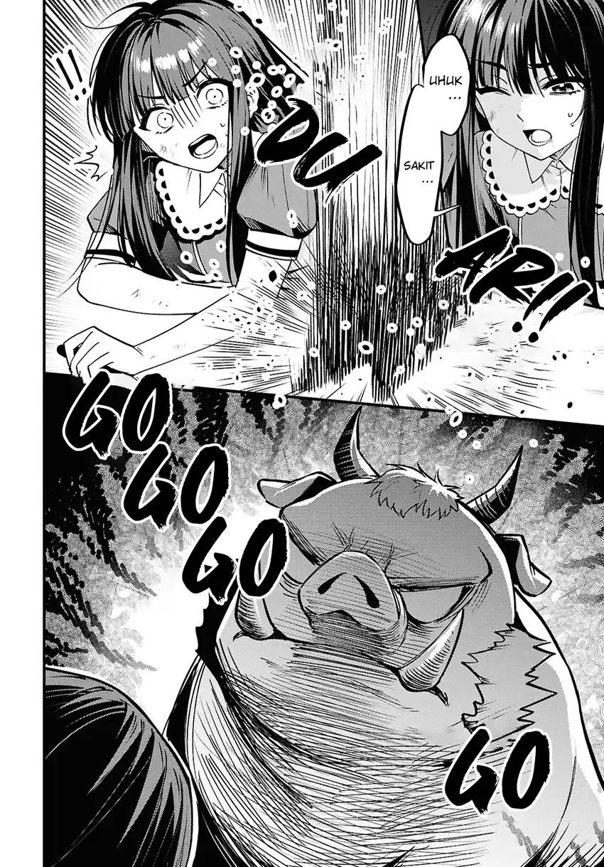 Doumo, Butsuyoku no Seijo desu ~Musou Skill -Clear Houshuu- de Seidai ni Kanchigai Saremashita~ chapter 3 halaman 5