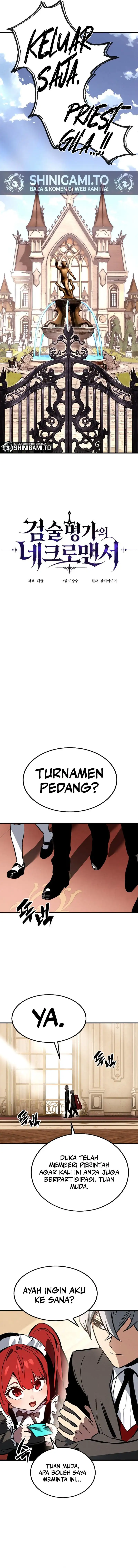 Necromancer of a Prestigious Swordsmanship Family chapter 1 halaman 6