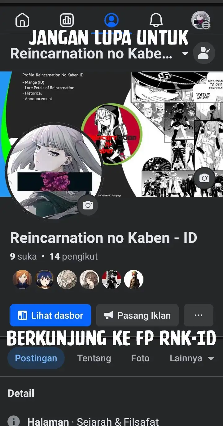 Reincarnation no Kaben chapter 73 halaman 39