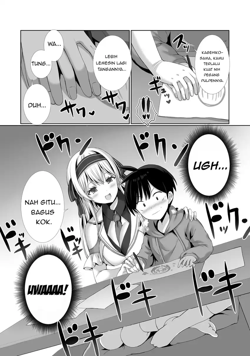 Kaita Mono o Jittaika Suru Nouryoku de Motenai Ore ga Harem Seikatsu chapter 2 halaman 8