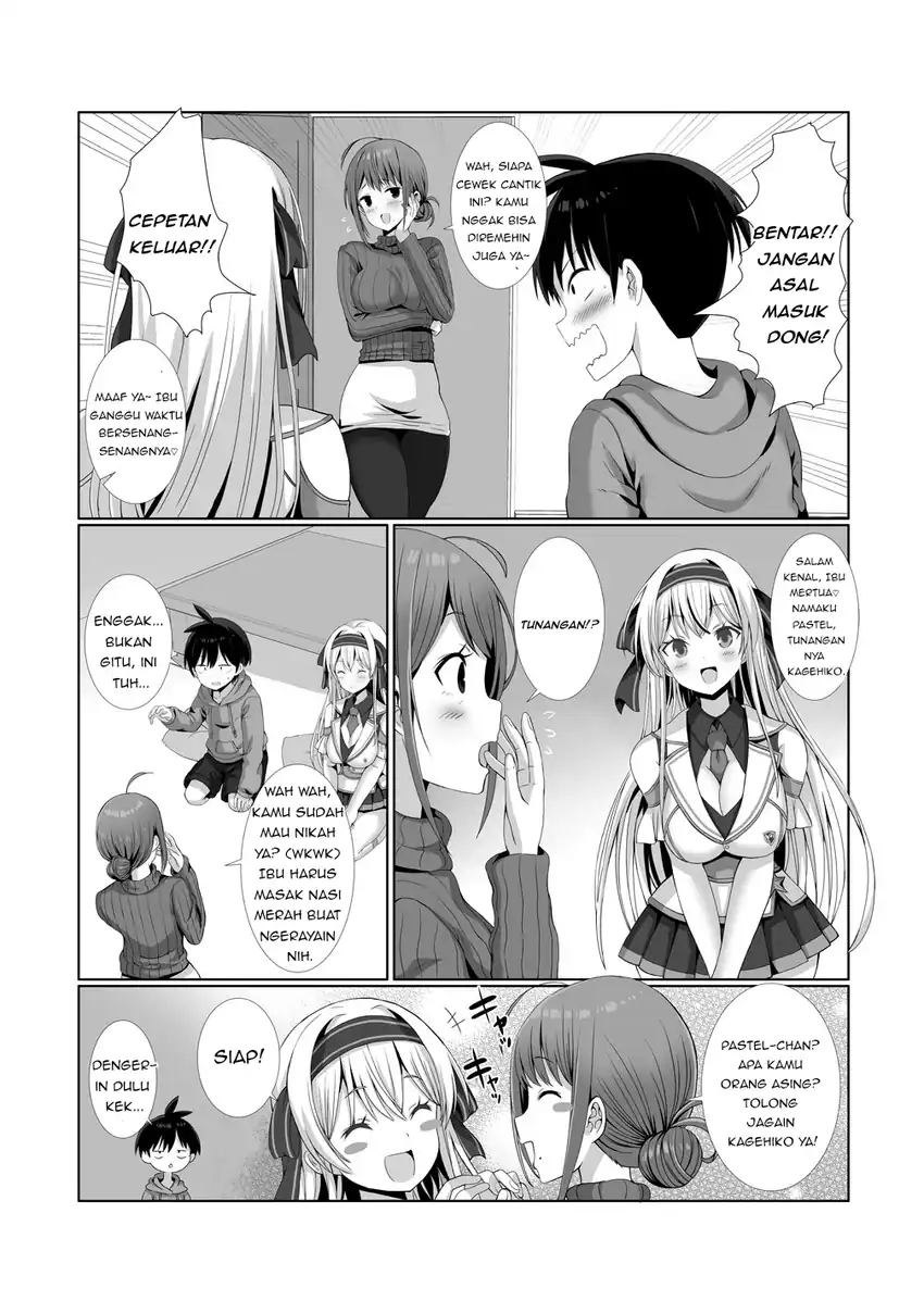 Kaita Mono o Jittaika Suru Nouryoku de Motenai Ore ga Harem Seikatsu chapter 2 halaman 17