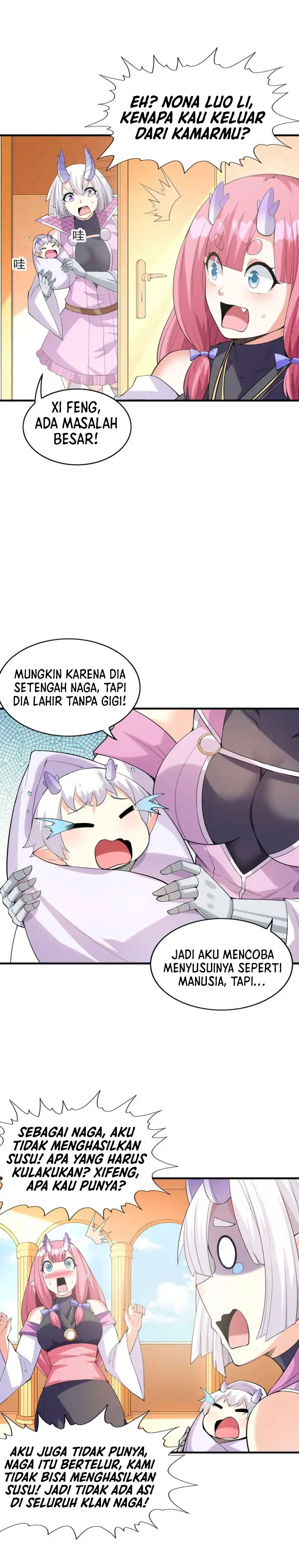 My Harem Is Entirely Female Demon Villains chapter 139 halaman 10