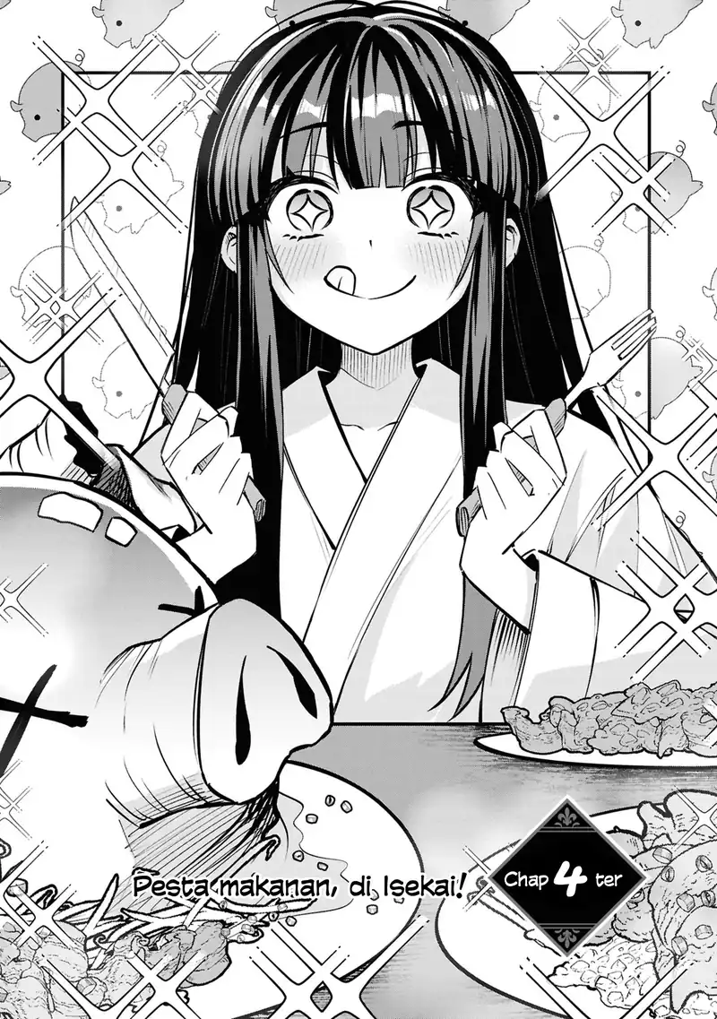 Doumo, Butsuyoku no Seijo desu ~Musou Skill -Clear Houshuu- de Seidai ni Kanchigai Saremashita~ chapter 4 halaman 4