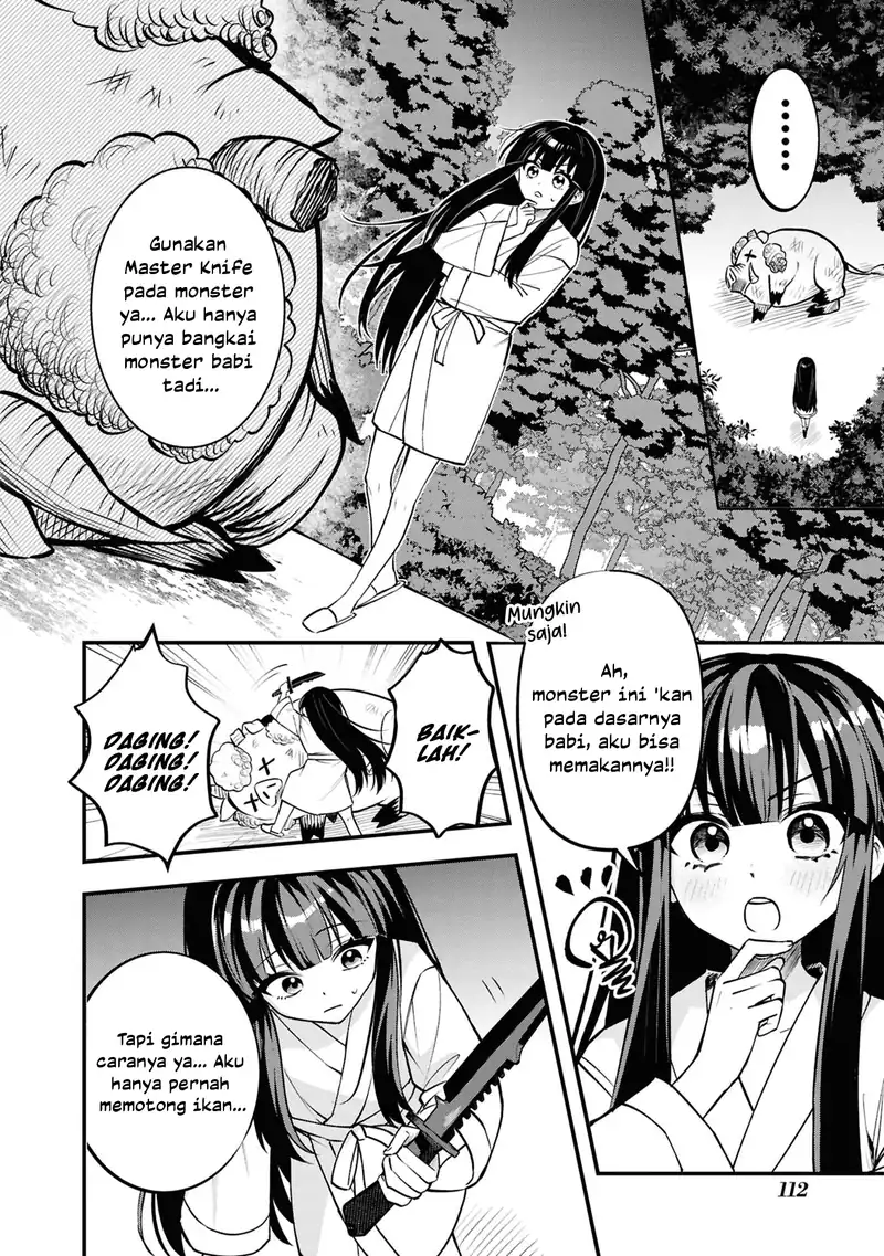 Doumo, Butsuyoku no Seijo desu ~Musou Skill -Clear Houshuu- de Seidai ni Kanchigai Saremashita~ chapter 4 halaman 5