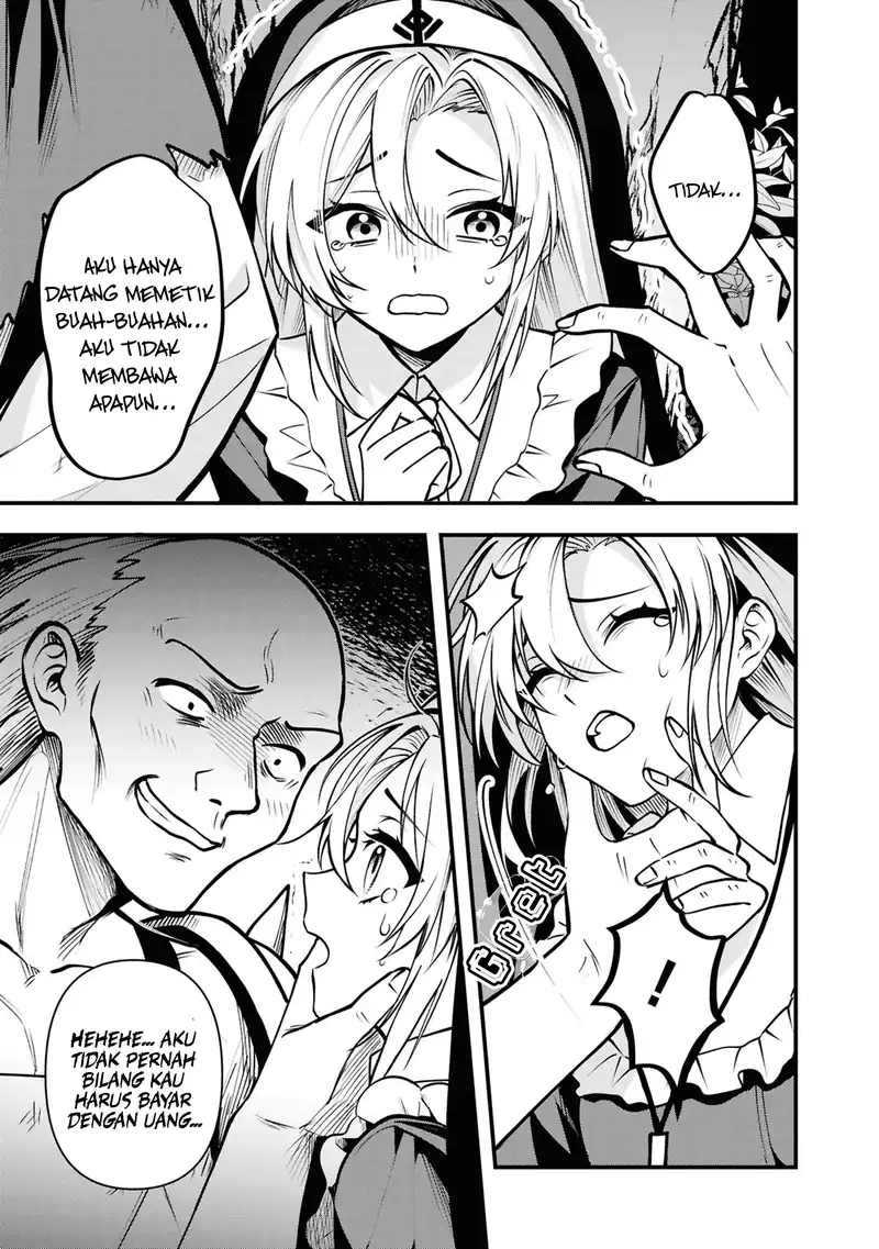 Doumo, Butsuyoku no Seijo desu ~Musou Skill -Clear Houshuu- de Seidai ni Kanchigai Saremashita~ chapter 4 halaman 20