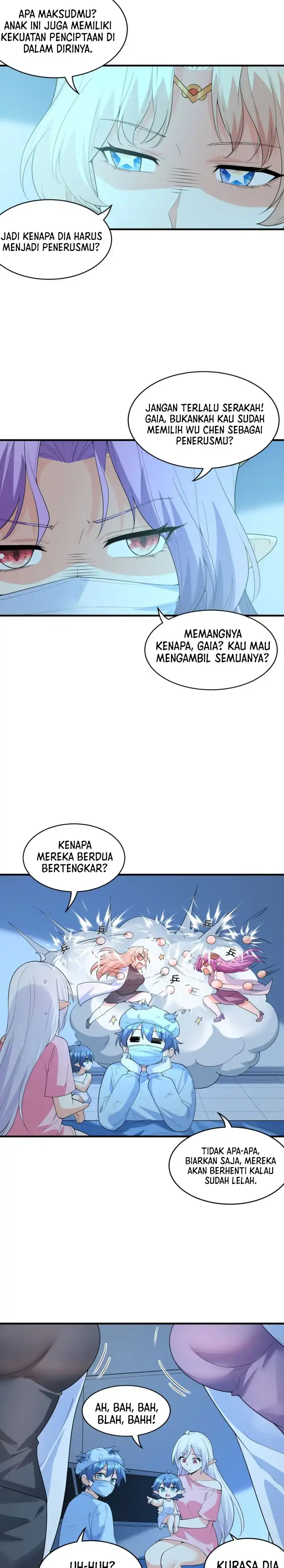 My Harem Is Entirely Female Demon Villains chapter 140 halaman 4