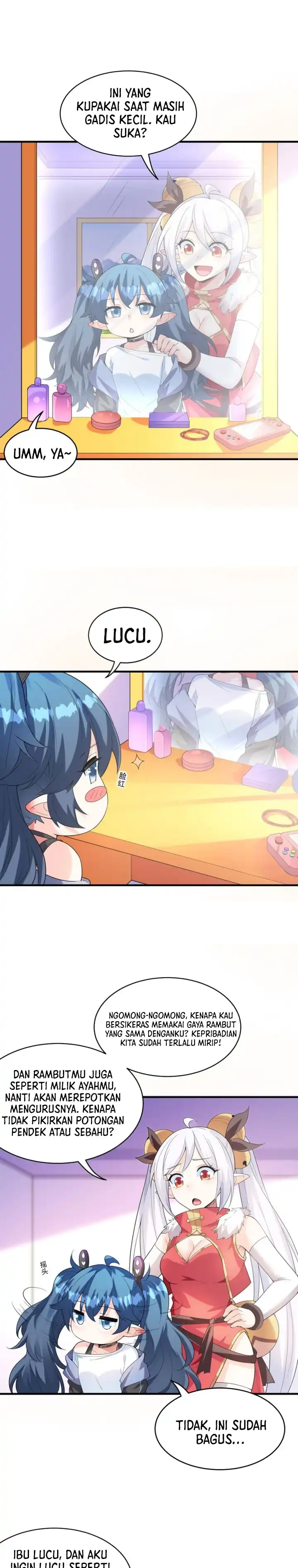 My Harem Is Entirely Female Demon Villains chapter 140 halaman 15