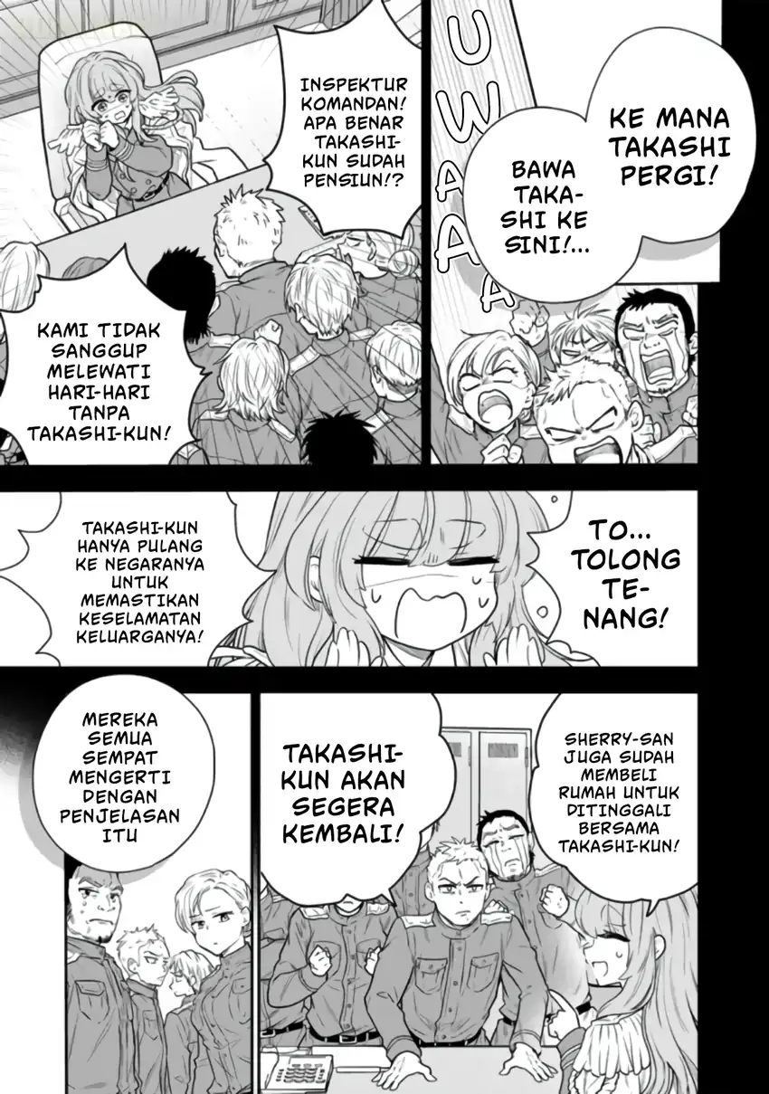 Senchi Kara Kaette kita Takashi-kun. Futsuu ni Koukou Seikatsu wo Okuritai chapter 15 halaman 30