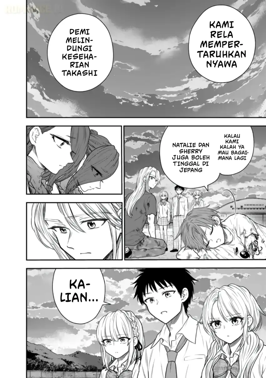 Senchi Kara Kaette kita Takashi-kun. Futsuu ni Koukou Seikatsu wo Okuritai chapter 15 halaman 33