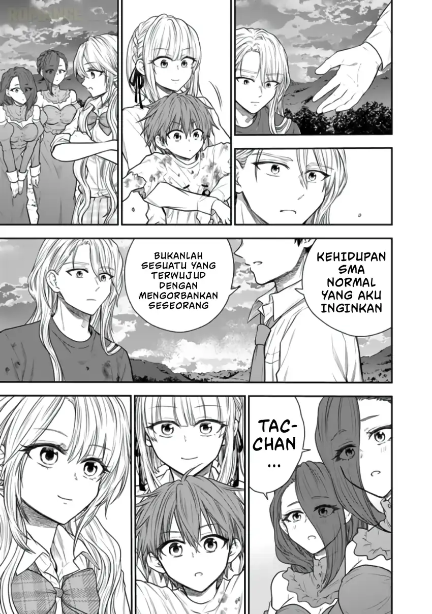 Senchi Kara Kaette kita Takashi-kun. Futsuu ni Koukou Seikatsu wo Okuritai chapter 15 halaman 34