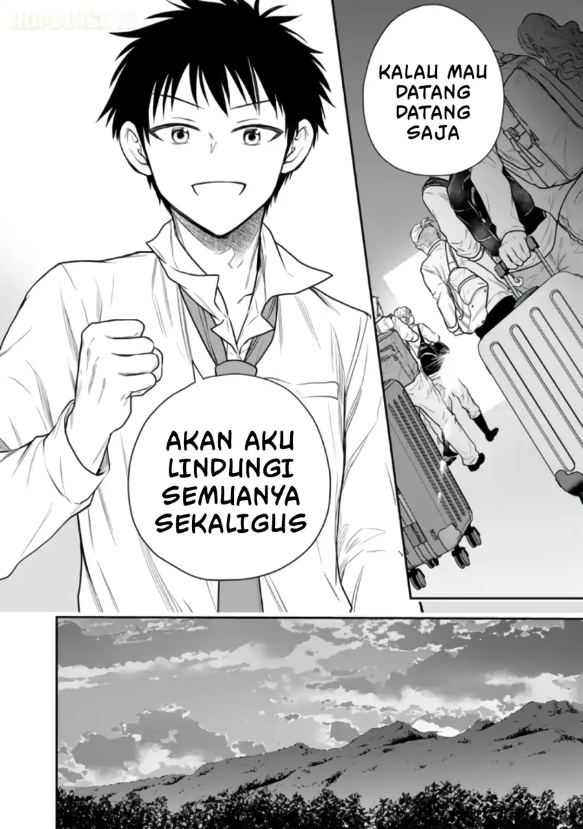 Senchi Kara Kaette kita Takashi-kun. Futsuu ni Koukou Seikatsu wo Okuritai chapter 15 halaman 35