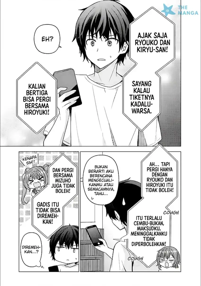 Iinazuke ga Dekita to Omottara, Sono Iinazuke ga Gakkou de Yuumei na chapter 10 halaman 4