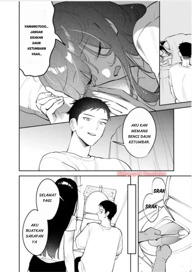 Koko Jidai ni Gomandatta Jou sama to no Dousei Seikatsu wa Igaito Igokochi ga Warukunai chapter 36 halaman 9