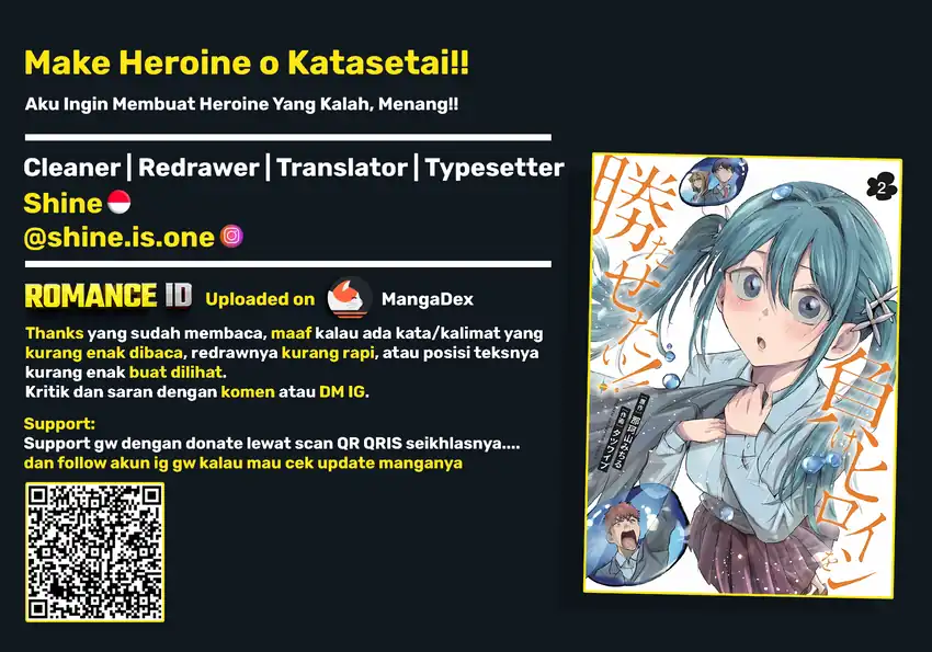 Make Heroine wo Katasetai!! chapter 21 halaman 27