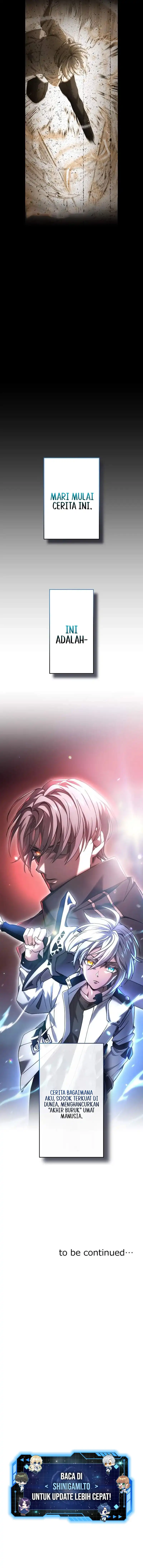 Shindou no Kikan -Sekai Saikyou, Nikutai Kaiki Shite Jinrui Metsubou End o Bukkowasu- chapter 0.1 halaman 9