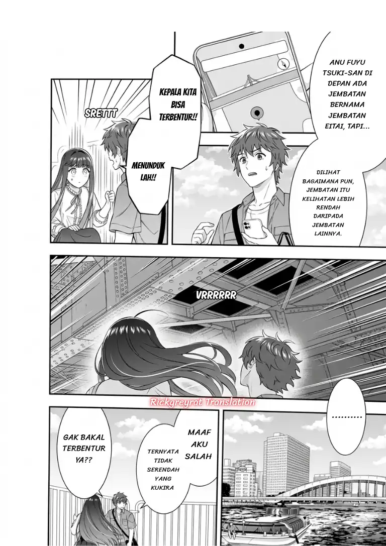 Toumei na Yoru ni Kakeru-kun to, Me ni Mienai Koi wo Shita chapter 5.1 halaman 5