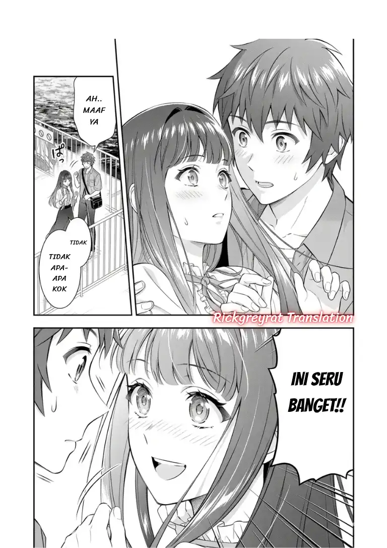 Toumei na Yoru ni Kakeru-kun to, Me ni Mienai Koi wo Shita chapter 5.1 halaman 11