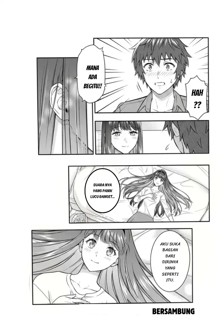 Toumei na Yoru ni Kakeru-kun to, Me ni Mienai Koi wo Shita chapter 5.1 halaman 36