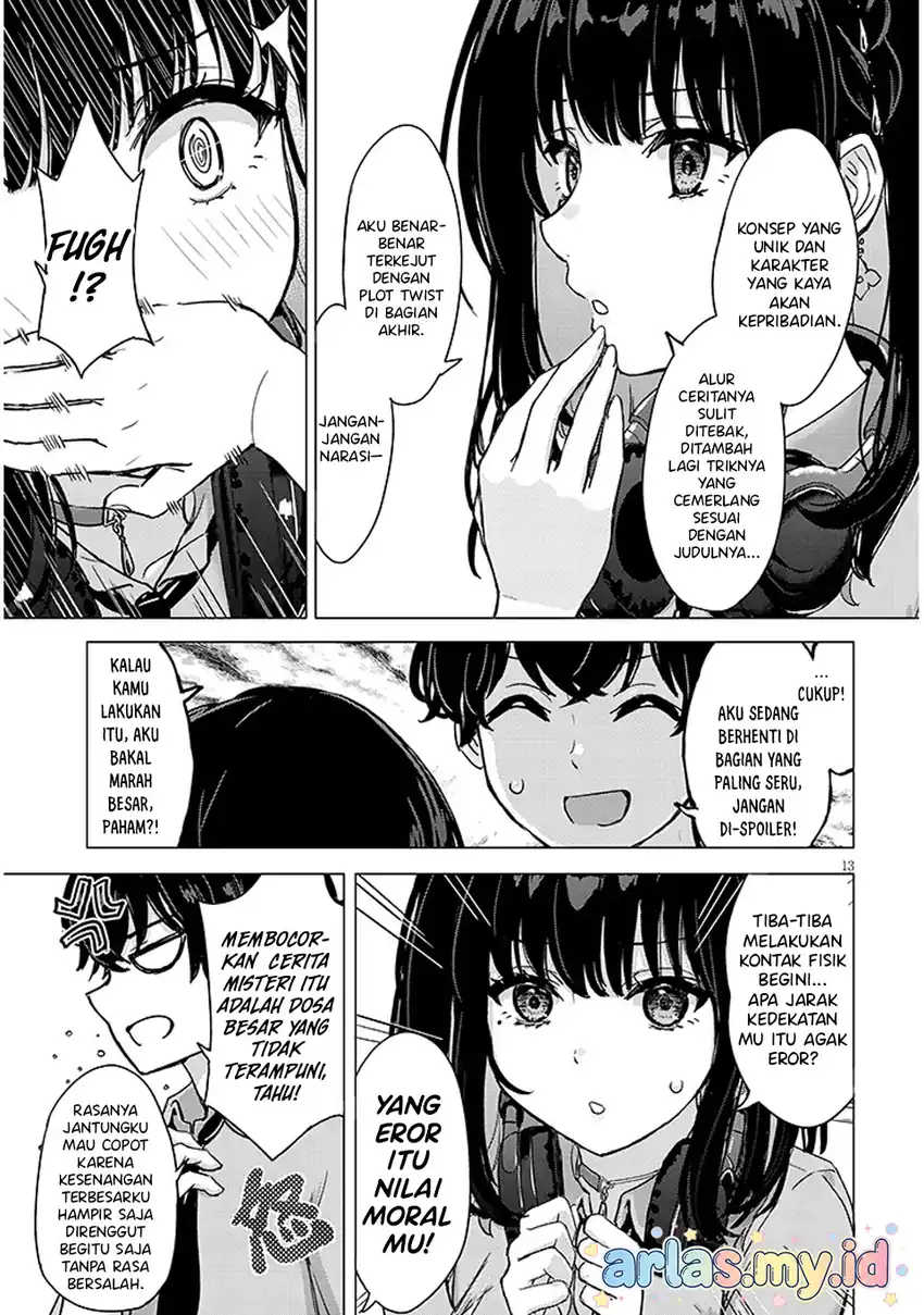 Amamori Junna wa Shitsudo ga Takai chapter 1 halaman 14