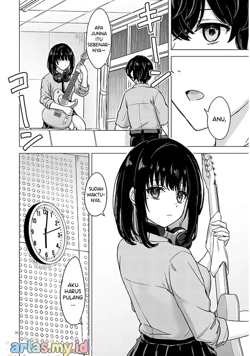 Amamori Junna wa Shitsudo ga Takai chapter 1 halaman 35