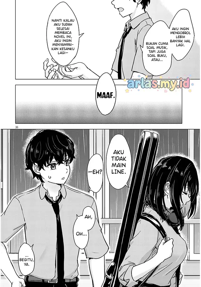 Amamori Junna wa Shitsudo ga Takai chapter 1 halaman 37
