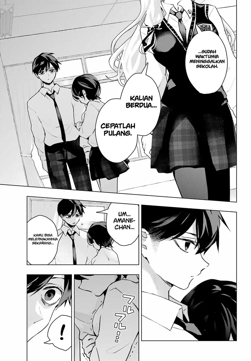 Anta to Osananajimitte dake demo Iyananoni! ~Zekkou kara Hajimaru S-kyuu Bishoujo to no Gakuen Nariagari Seikatsu~ chapter 13 halaman 23