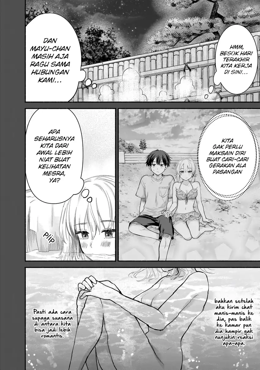 Nee, Mou Isso Tsukiacchau? Osananajimi no Bishoujo ni Tanomarete, Camo Kareshi Hajimemashita chapter 33 halaman 5