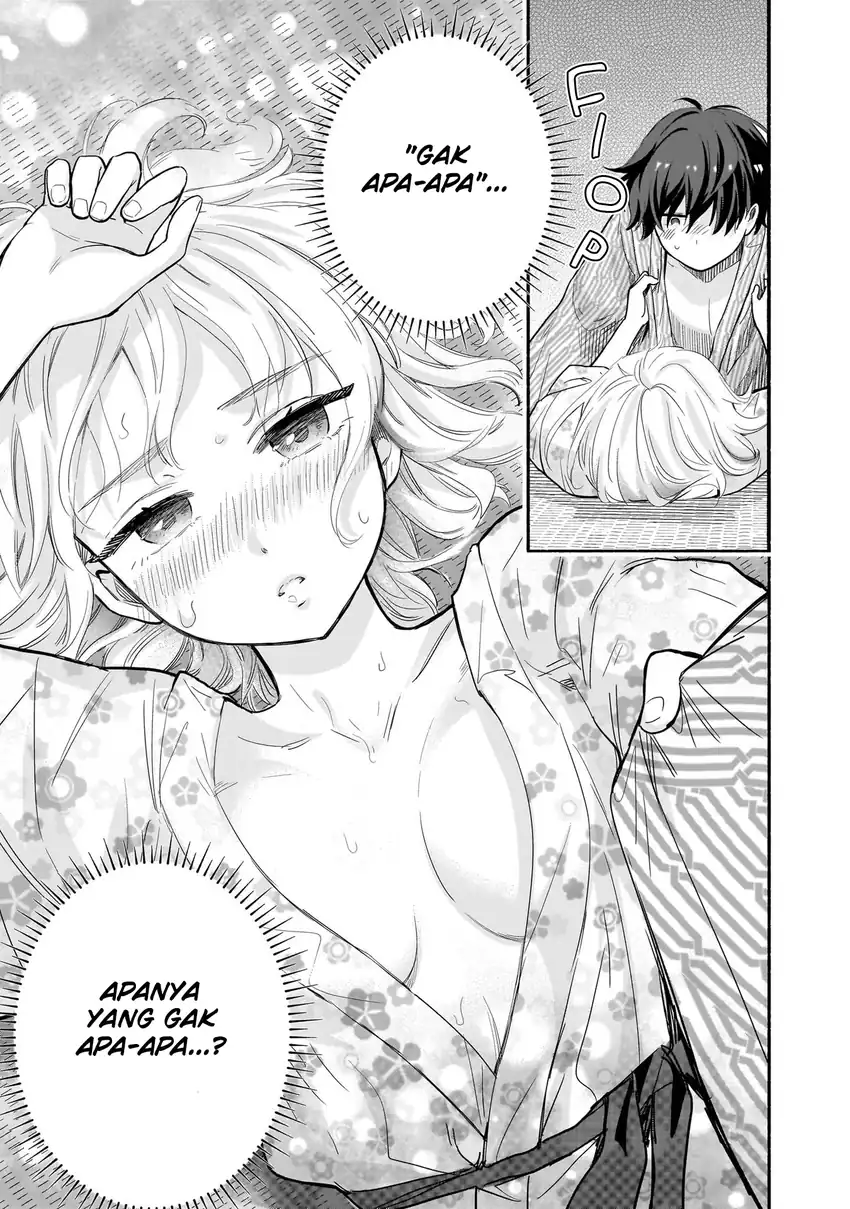 Nee, Mou Isso Tsukiacchau? Osananajimi no Bishoujo ni Tanomarete, Camo Kareshi Hajimemashita chapter 33 halaman 10