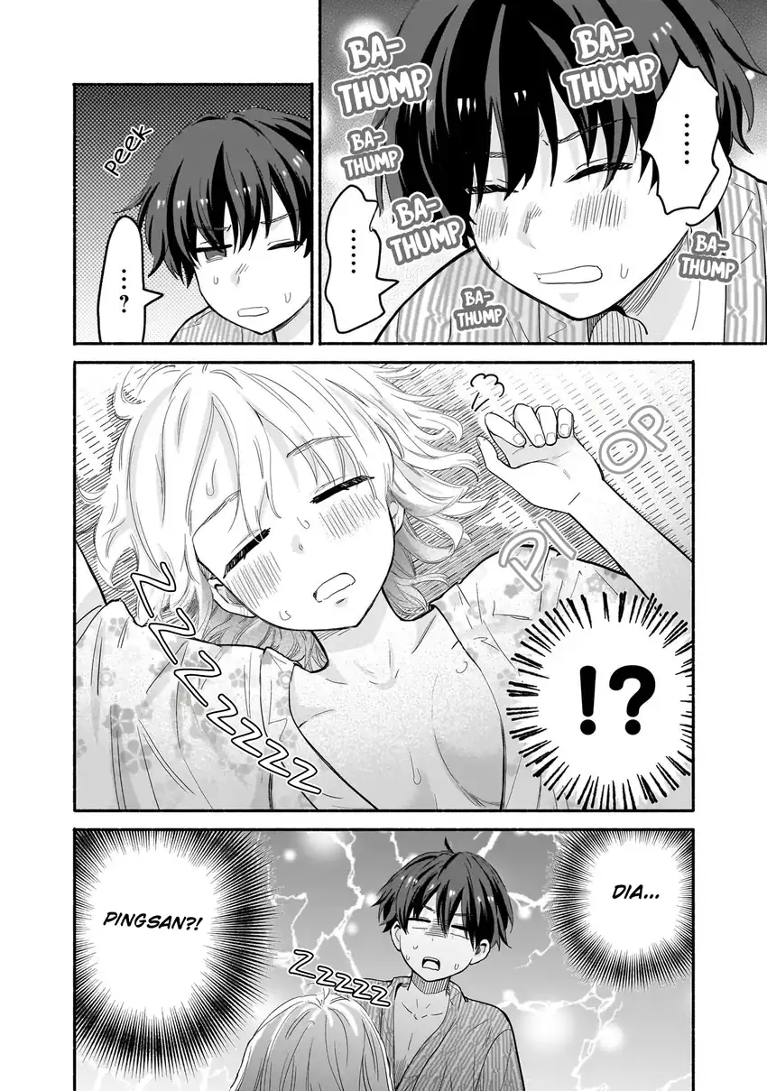 Nee, Mou Isso Tsukiacchau? Osananajimi no Bishoujo ni Tanomarete, Camo Kareshi Hajimemashita chapter 33 halaman 11