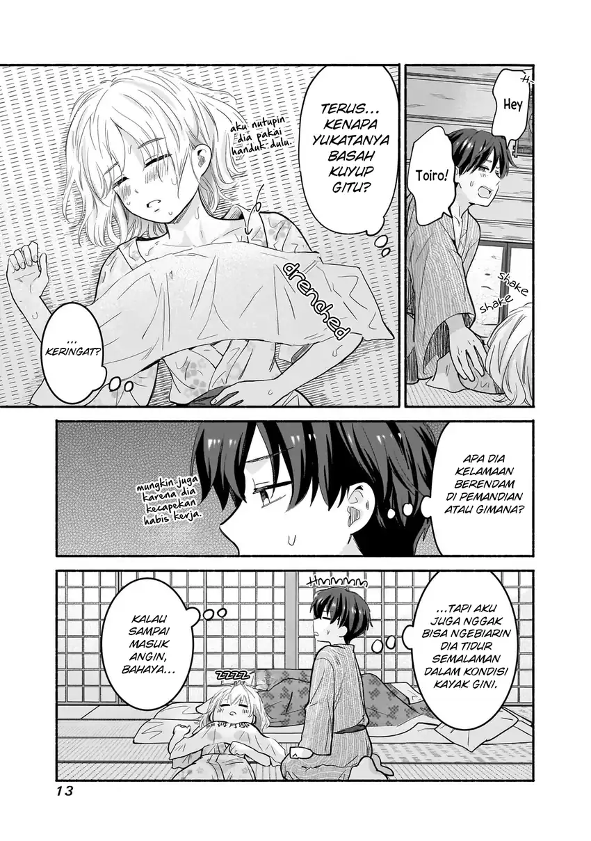 Nee, Mou Isso Tsukiacchau? Osananajimi no Bishoujo ni Tanomarete, Camo Kareshi Hajimemashita chapter 33 halaman 12