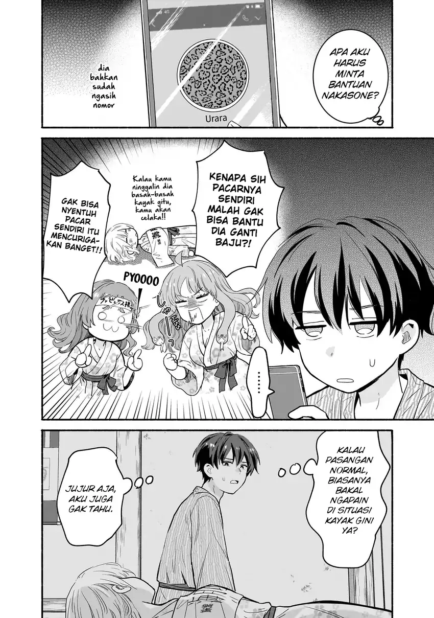 Nee, Mou Isso Tsukiacchau? Osananajimi no Bishoujo ni Tanomarete, Camo Kareshi Hajimemashita chapter 33 halaman 13