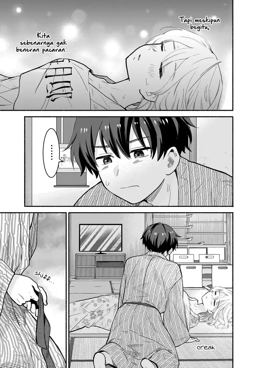 Nee, Mou Isso Tsukiacchau? Osananajimi no Bishoujo ni Tanomarete, Camo Kareshi Hajimemashita chapter 33 halaman 14