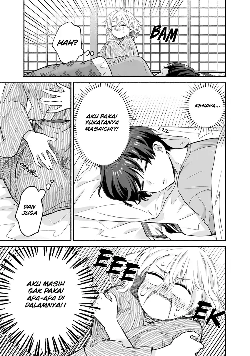 Nee, Mou Isso Tsukiacchau? Osananajimi no Bishoujo ni Tanomarete, Camo Kareshi Hajimemashita chapter 33 halaman 16