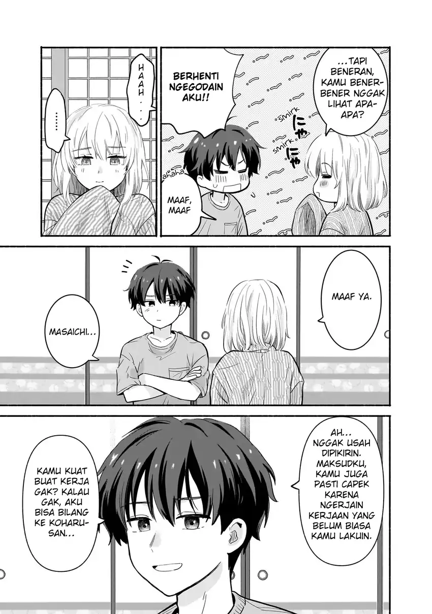 Nee, Mou Isso Tsukiacchau? Osananajimi no Bishoujo ni Tanomarete, Camo Kareshi Hajimemashita chapter 33 halaman 20