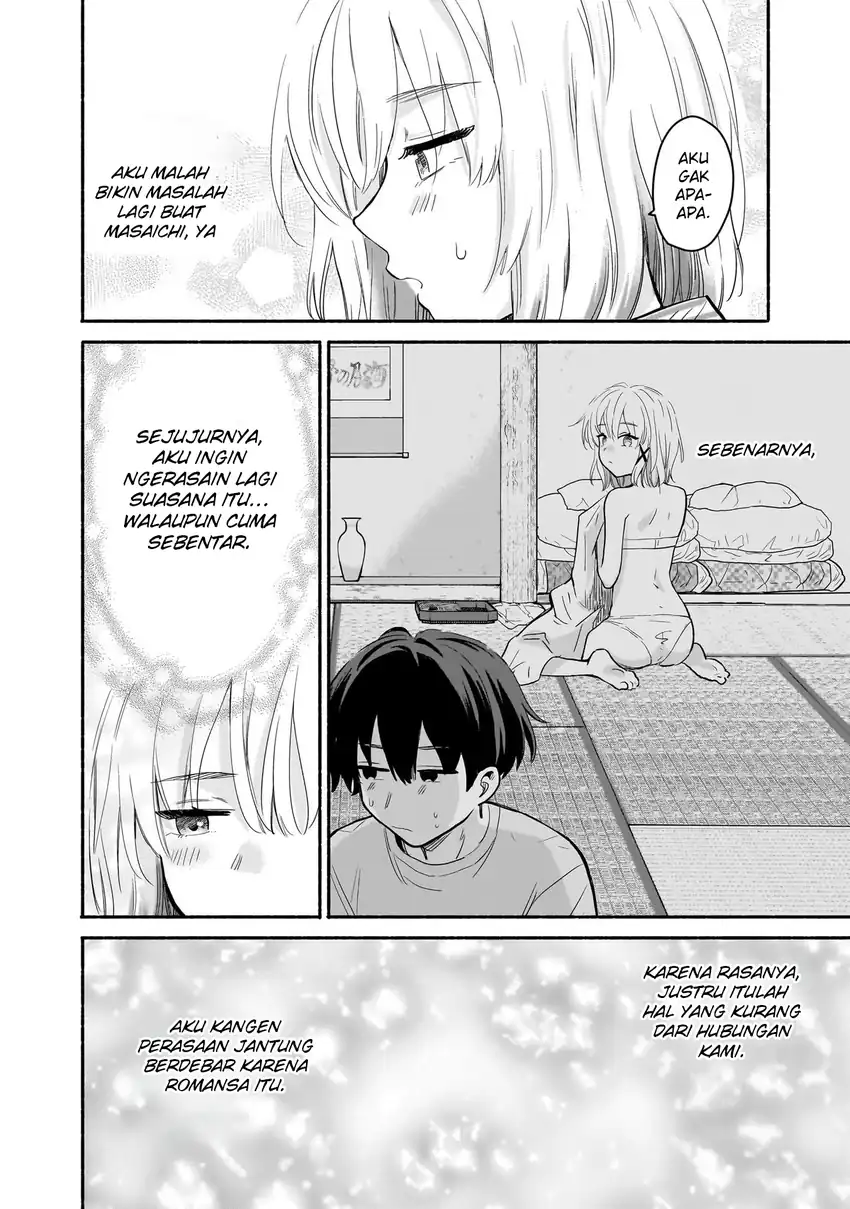 Nee, Mou Isso Tsukiacchau? Osananajimi no Bishoujo ni Tanomarete, Camo Kareshi Hajimemashita chapter 33 halaman 21