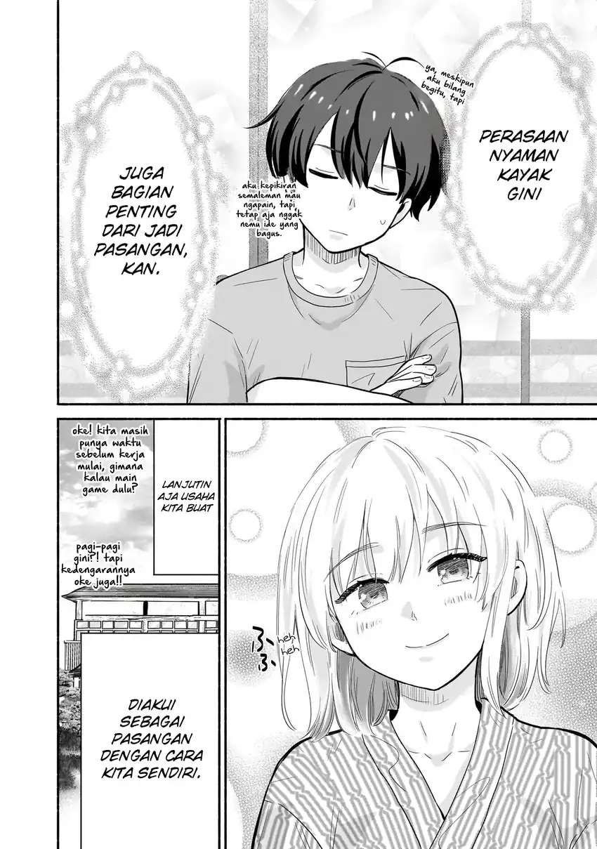 Nee, Mou Isso Tsukiacchau? Osananajimi no Bishoujo ni Tanomarete, Camo Kareshi Hajimemashita chapter 33 halaman 23