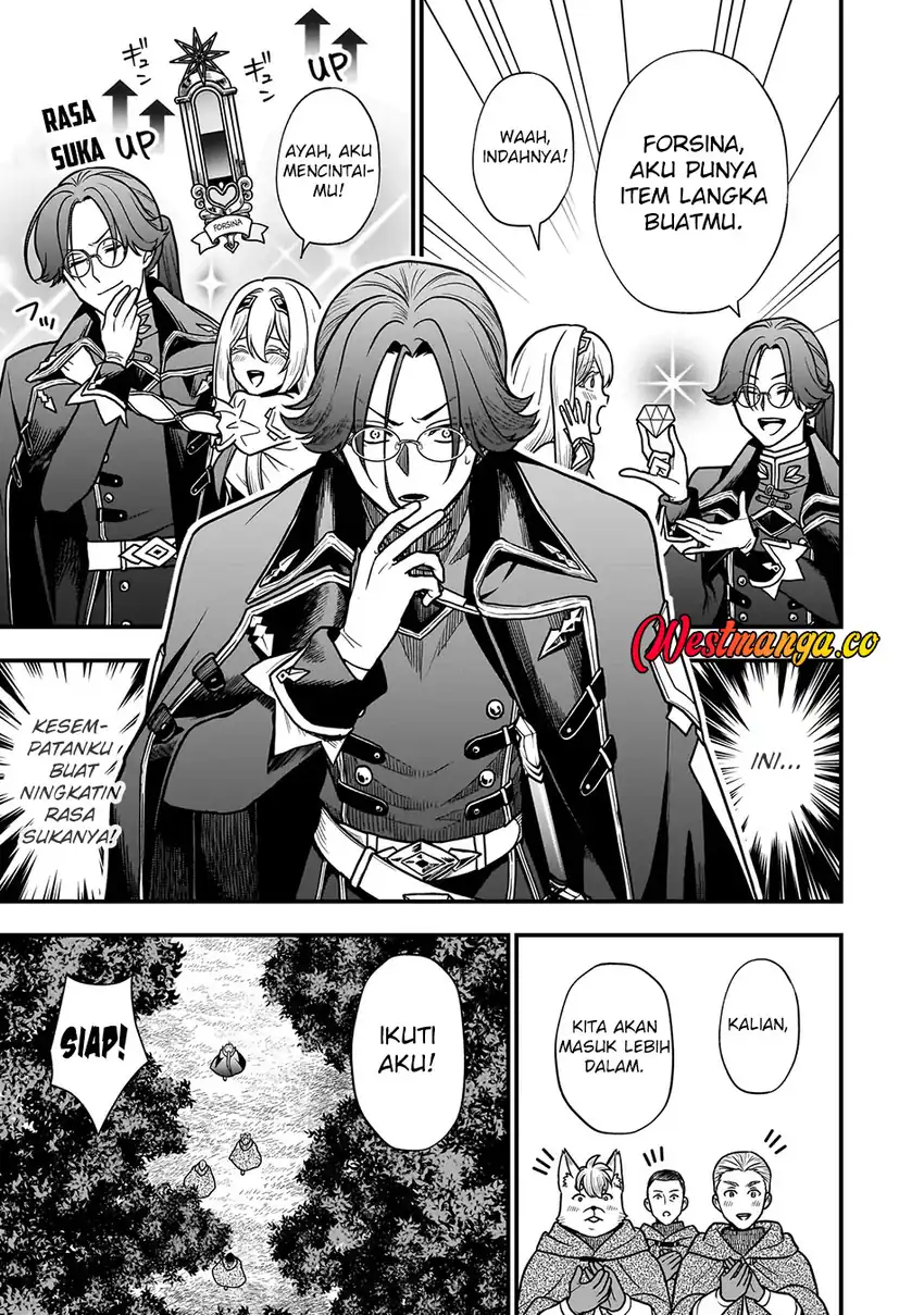 Musume ni Danzai Sareru Akuyaku Koushaku ni Tensei Shitemashita: Akuyaku Muubu wo Yameta no ni Nazeka Musume ga Koori no Reijou ka Suru Ken chapter 2.1 halaman 11
