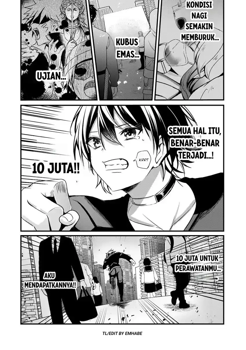 Hai no Sekai wa Kami no Me de Irozuku: Ore dake Mieru Status de, Saijaku kara Saikyou e Kakeagaru chapter 9 halaman 7