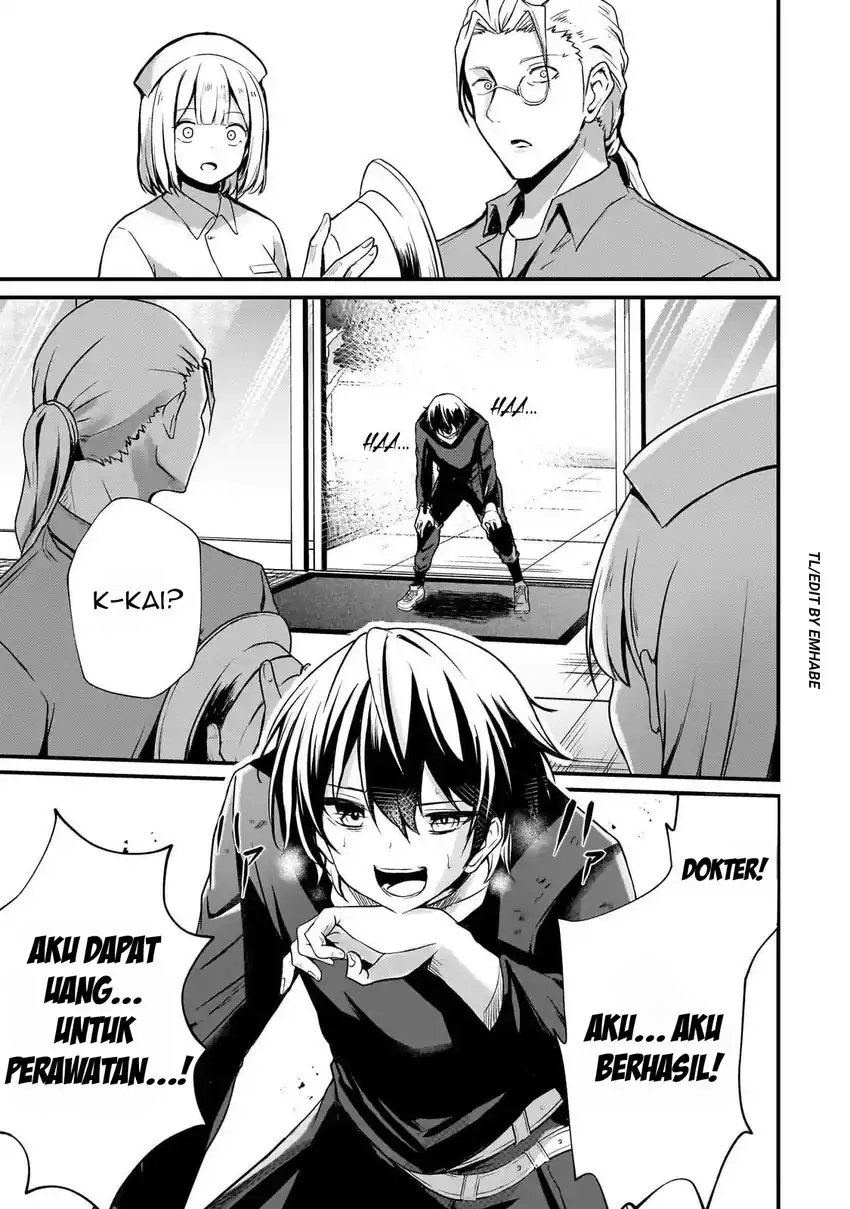 Hai no Sekai wa Kami no Me de Irozuku: Ore dake Mieru Status de, Saijaku kara Saikyou e Kakeagaru chapter 9 halaman 8