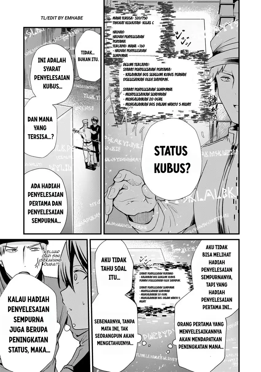 Hai no Sekai wa Kami no Me de Irozuku: Ore dake Mieru Status de, Saijaku kara Saikyou e Kakeagaru chapter 10 halaman 12